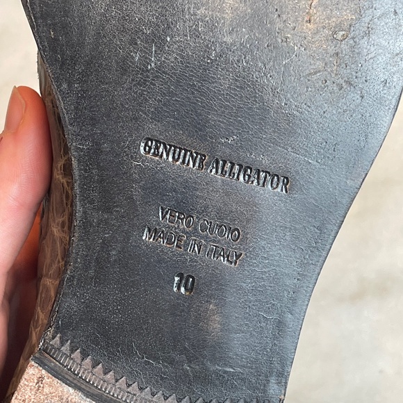 DAMI Alligator Shoes (Genuine, hand made in Italy) - Picture 7 of 8